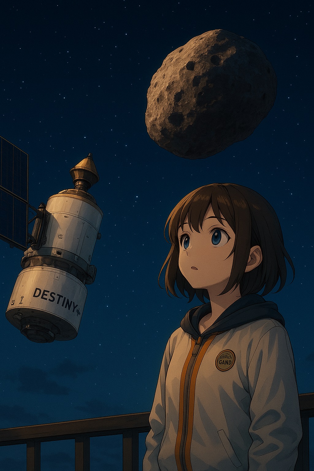 宇宙の塵を追いかけて|エミリー、DESTINY+に夢を託して|Dear Emily